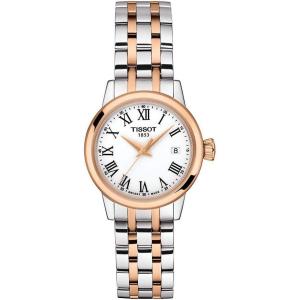 Tissot Classic Dream Stainless Steel Dress Watch Rose Gold T1292102201300