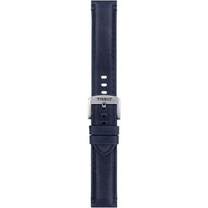 Tissot Leather Blue Watch Strap, 20 (Model: T852046831)