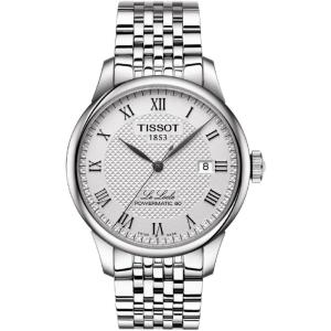 Tissot Mens Le Locle Stainless Steel Dress Watch(Grey)