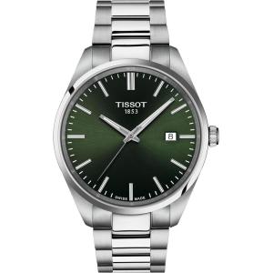 Tissot Mens PR 100 316L Stainless Steel case Quartz Watches, Grey, Stainless Steel, 20 (T1504101109100)