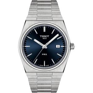 Tissot Men’s PRX 316L Stainless Steel Case Dress Watch Grey T1374101104100