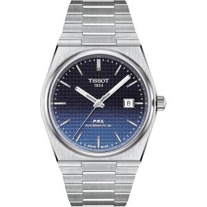 Tissot PRX Powermatic 80 40mm, Swiss Automatic Watch for Men, 40mm Stainless Steel Case, T1374071105101