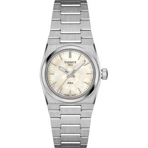 Tissot PRX Quartz 25mm, Swiss Quartz Watch for Women, Stainless Steel Case, T1370101111100