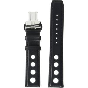Tissot T852037163 20mm Lug Black Leather Strap