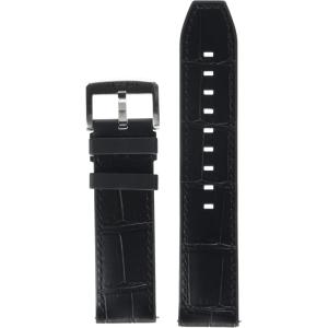 Tissot T852046761 22mm Lug Black Leather Strap