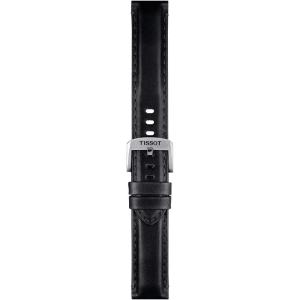 Tissot T852046834 20mm Lug Black Leather Strap