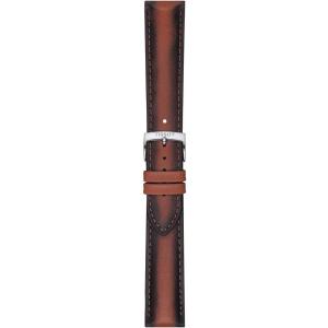 Tissot T852046842 20mm Lug Brown Leather Strap