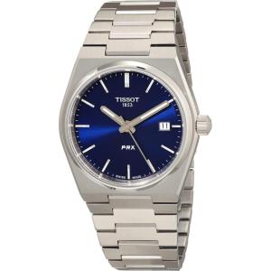 Tissot Unisex PRX 35mm 316L Stainless Steel case Quartz Watch, Grey, Stainless Steel, 11 (T1372101104100)