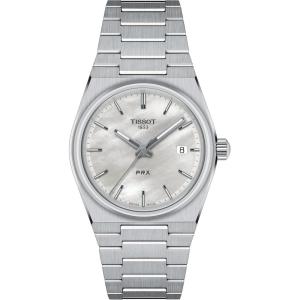 Tissot Unisex PRX 35mm Quartz Watches, Grey, Stainless Steel, 11 (T1372101111100)