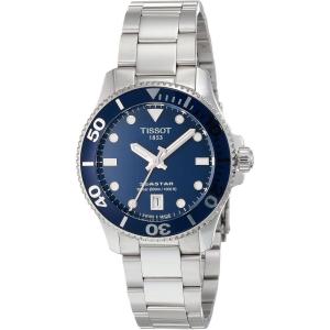 Tissot Unisex Seastar 1000 36mm 316L Stainless Steel case Quartz Watch, Grey, Stainless Steel, 18 (T1202101104100)