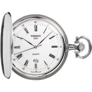 Tissot Unisex-Adult Savonnettes Quartz Stainless Steel Specialities Silver T83655313