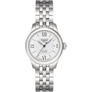 Tissot womens Le Locle stainless-steel Dress Watch Grey T41118333