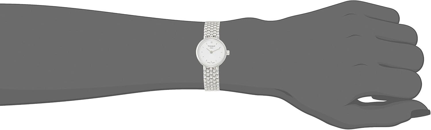 imageTissot womens Tissot Lovely Stainless Steel Dress Watch Grey T0580091103100